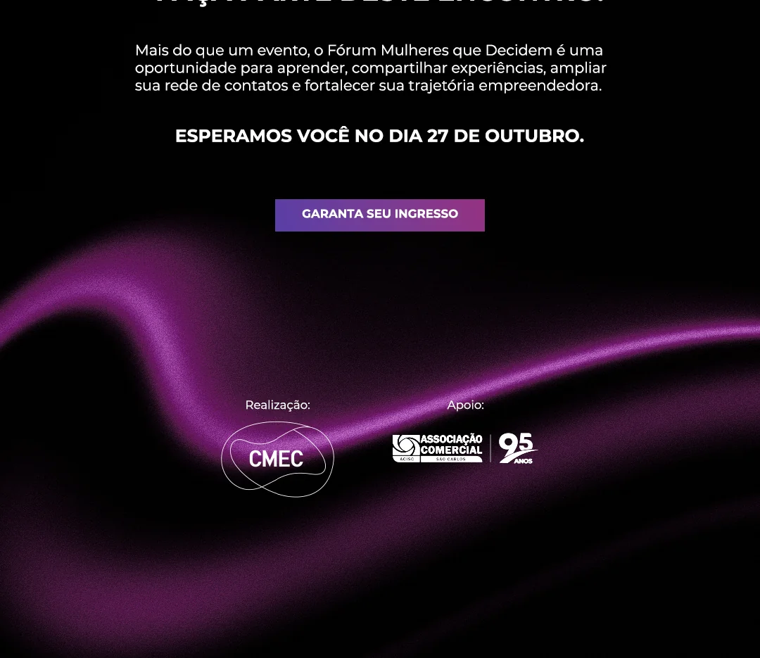 Seção Footer