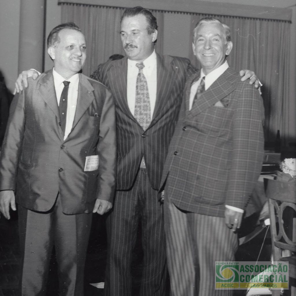 Jantar do Comerciante e Homenageado do Ano ACISC de 1974