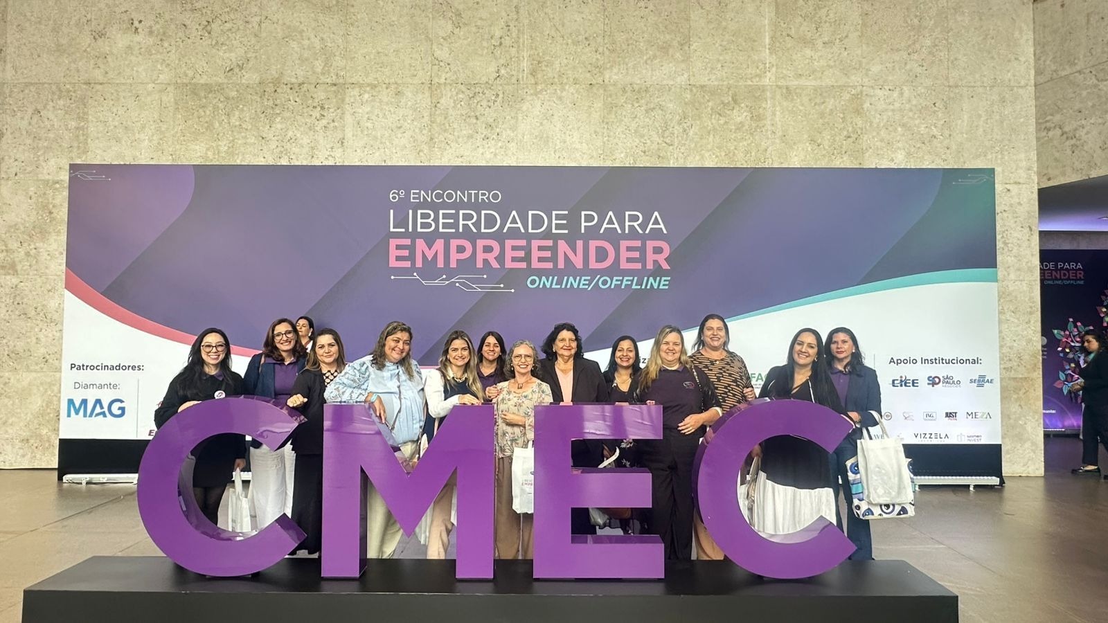 Ivone Zanquim participa de encontro nacional que reúne 1,5 mil empreendedoras na capital