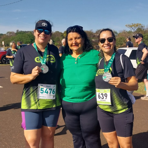 Presidente da ACISC, Ivone Zanquim, prestigia 6ª Corrida Unimed São Carlos