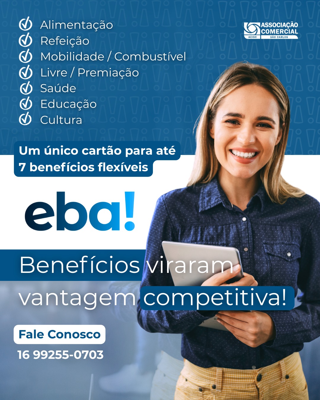 ACISC amplia portfólio de vantagens e oferece benefício flexível para empresas associadas